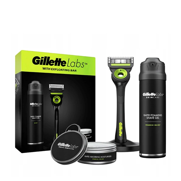 Бритва Gillette Labs with Exfoliating Bar з кремом і гелем ЄС