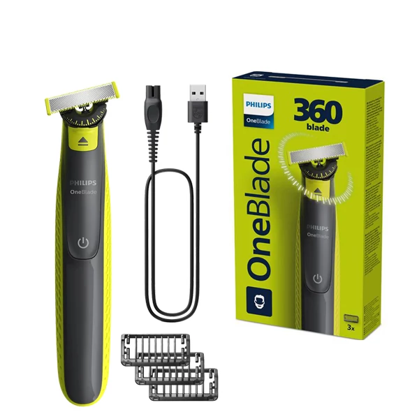 Тример Philips OneBlade 360 QP2724/23 для бороди та вусів
