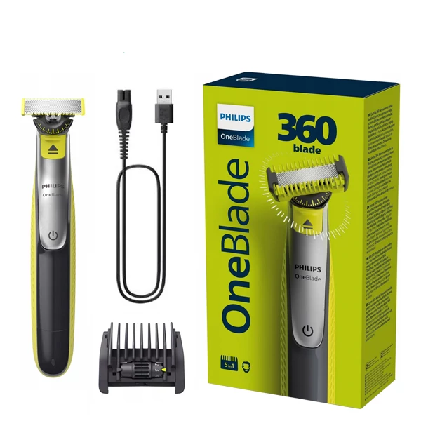 Тример Philips OneBlade 360 QP2734/23 для бороди та вусів