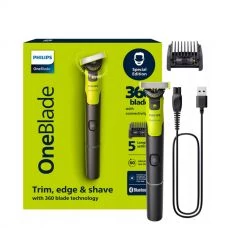 Тример Philips OneBlade 360 QP4530/30 Special Edition для бороди та вусів