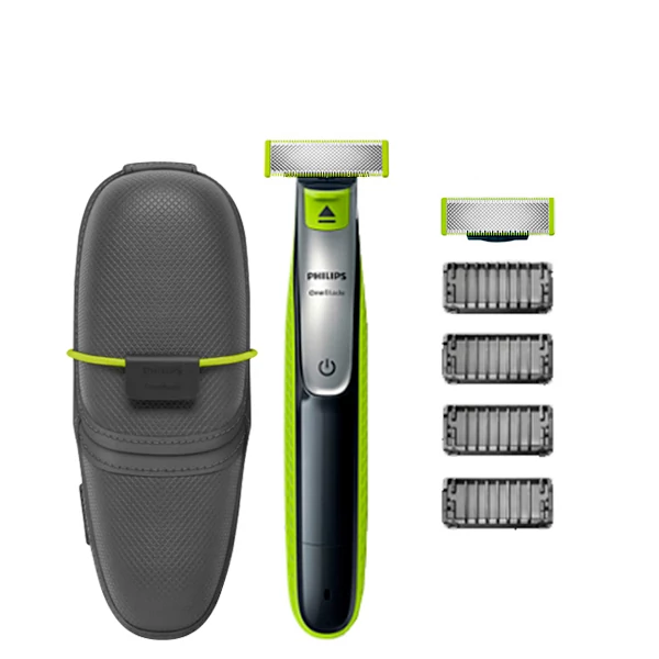 Тример Philips OneBlade QP 2530 - 2 насадки + футляр QP100/51 ЄС
