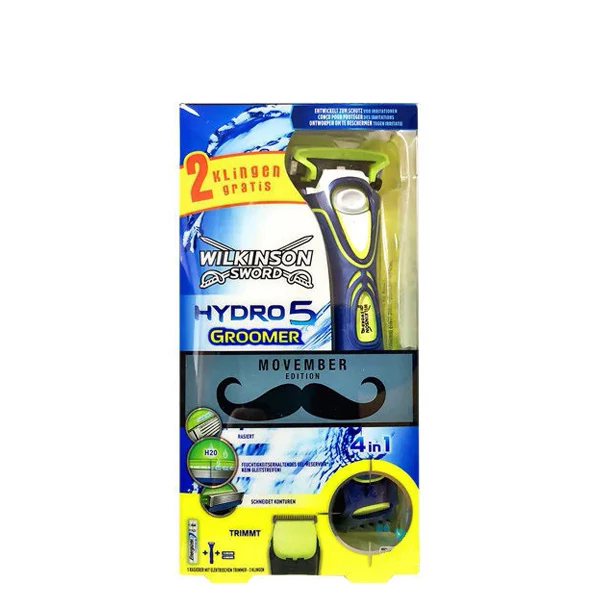 Бритва Wilkinson Sword Hydro 5 Groomer Startereset (+2 змінні касети)