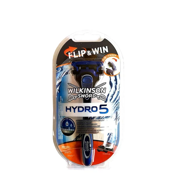 Бритва Wilkinson Sword Hydro 5 Flip&amp;Win з підставкою