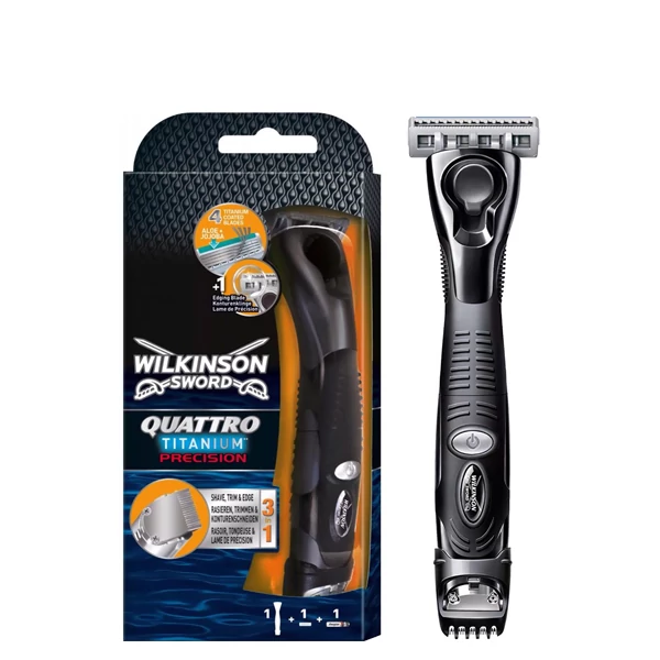 Бритва Wilkinson Sword Quattro Titanium Precision (1 касета)