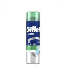 Гель для гоління Gillette Series Sensitive заспокійливий 200 мл ЄС