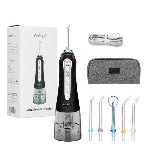 Іригатор H2OFloss HF-9P Black