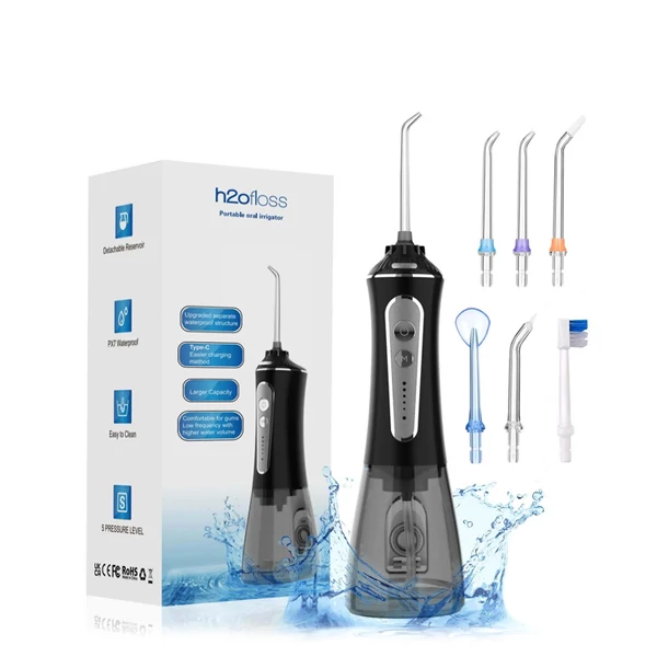 Іригатор H2OFloss HF-P11 Black