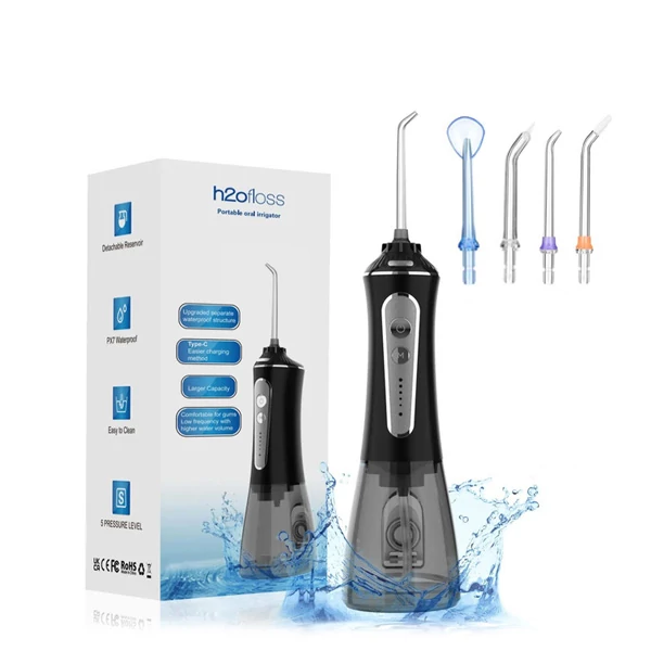 Іригатор H2OFloss HF-P11 Black