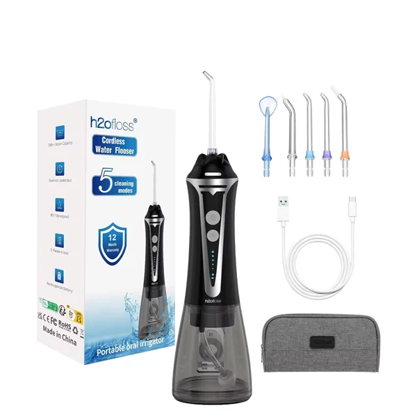 Іригатор H2OFloss HF-P11 Plus Black