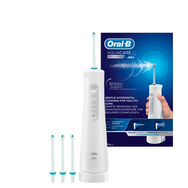 Іригатор Oral-B AquaCare 6 MDH20.026.3 Pro-Expert WaterJet (4 нас) ЄС