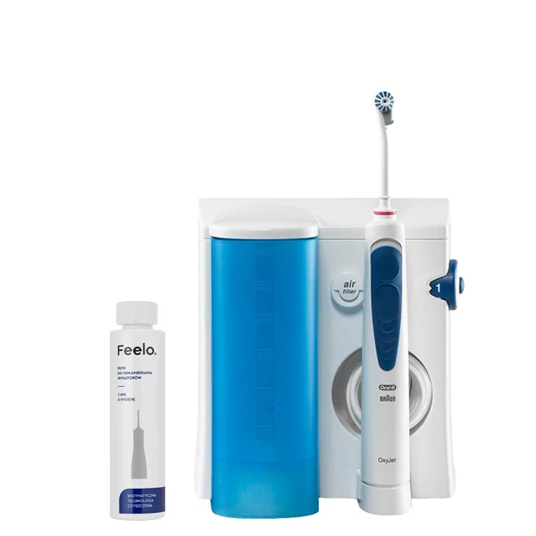 Іригатор Oral-B OxyJet MD20 - 1 насадка + засіб для чищення іригатора 150 мл ЄС