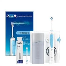 Іригатор Oral-B OxyJet MD20 (2 насадки) + засіб для чищення іригатора (150 мл) ЄС