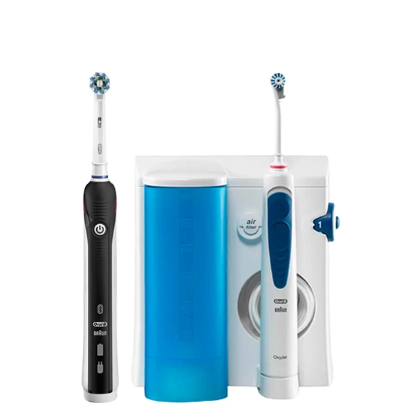 Зубний центр Oral-B OxyJet Smart D601 5000 Bluetooth 4.0 Black ЄС