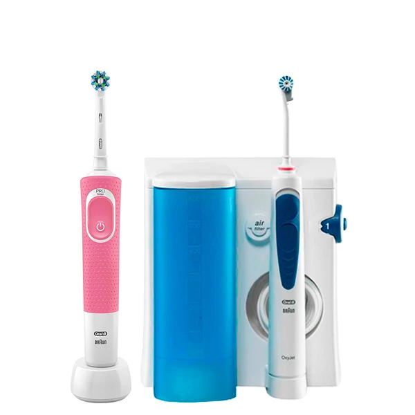 Зубний центр Oral-B Vitality 100 Pink MD20 OxyJet ЄС