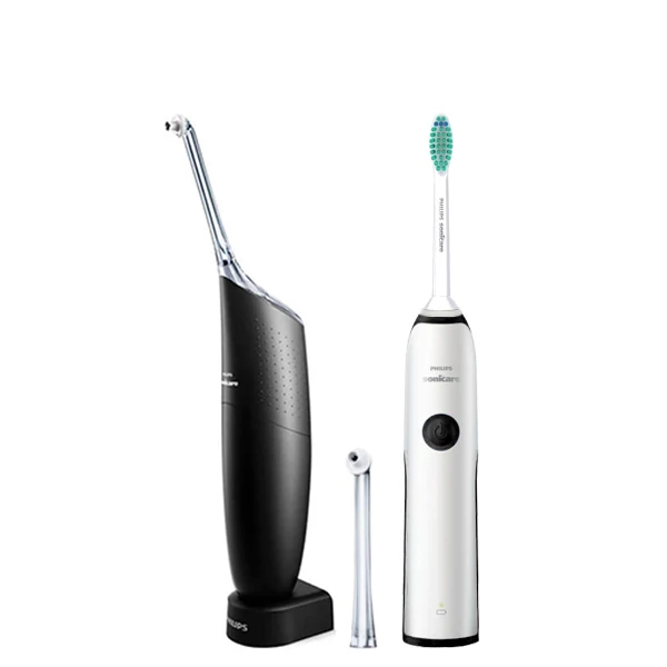 Зубний центр Philips Sonicare AirFloss Ultra HX8438/03+CleanCare + HX3212
