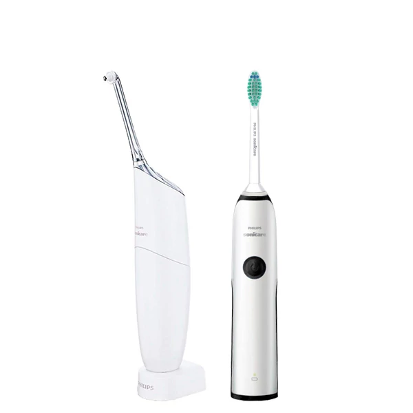 Зубний центр Philips Sonicare Airfloss Ultra White HX8438/01+CleanCare+ HX3212