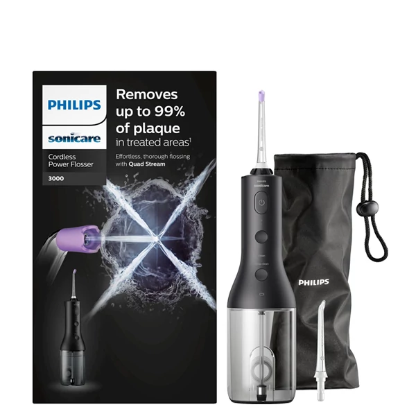 Іригатор Philips Sonicare Cordless Power Flosser 3000 HX3826/33 Black
