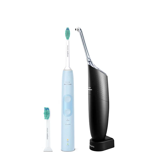 Зубний центр Philips Sonicare ProtectiveClean 4500 + AirFloss Ultra Light Black ЄС
