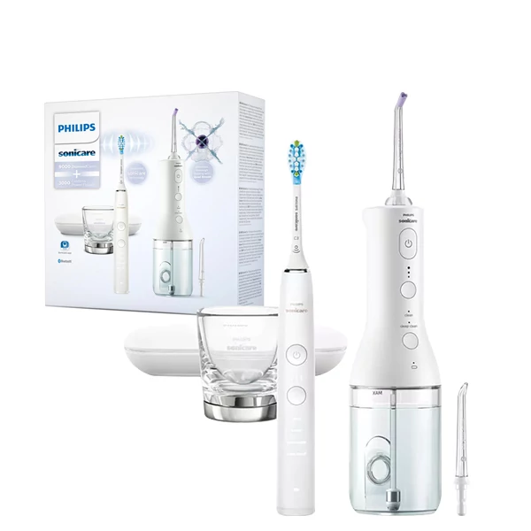Зубний центр Philips Sonicare HX3866/41 PowerFlosser + DiamondClean 9000