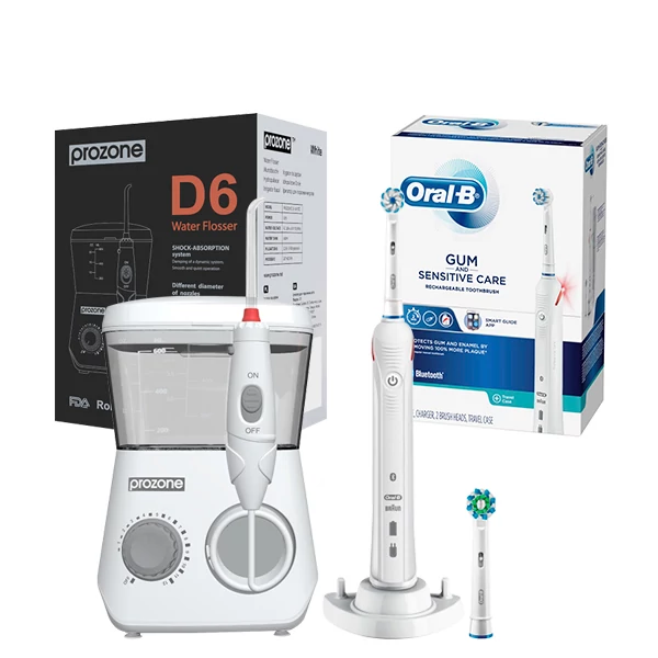 Зубний центр ProZone D6 White + Oral-B D601 Smart 4000N White ЄС