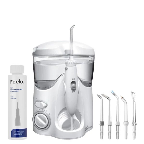 Іригатор Waterpik WF-100 Ultra + засіб для чищення іригатора (150 мл.)
