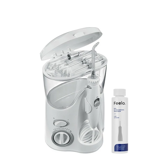 Waterpik White Ultra WP-100E2 + засіб для чищення іригатора 150 мл ЄС
