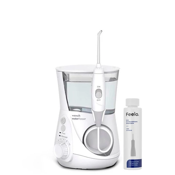 Waterpik іригатор WP-660E2 Water Flosser Aquarius Professional + засіб для чищення іригатора 150 мл ЄС
