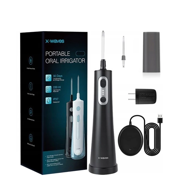 Іригатор X-Waves TI0011BK Black Портативний ЄС