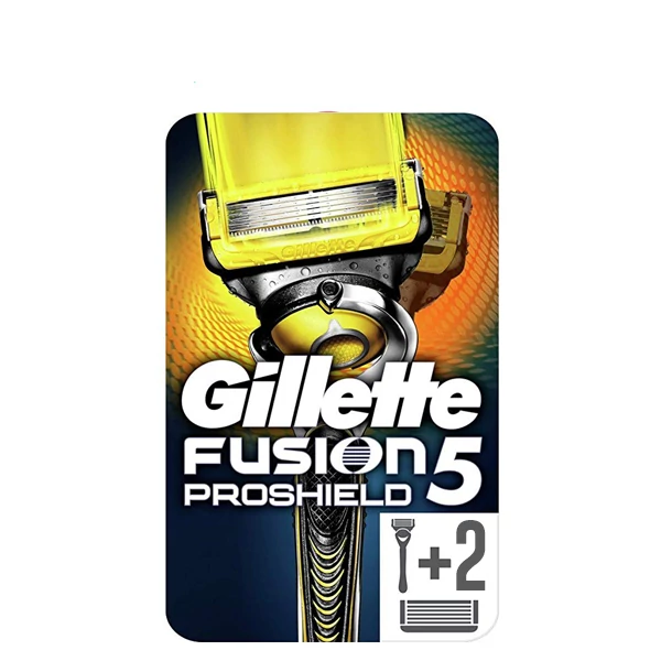 Бритва Gillette Fusion 5 Proshield для чоловіків (2 змінні касети) ЄС