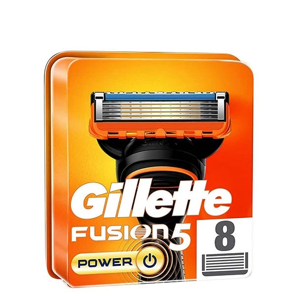 Змінні касети (леза) Gillette Fusion Power (8 шт.) ЄС