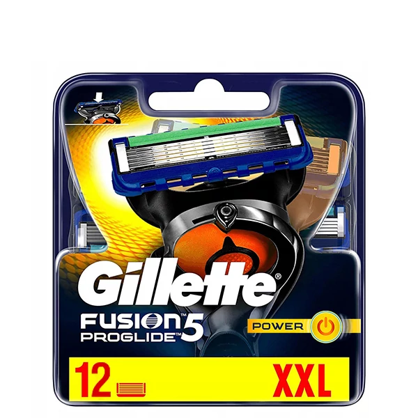 Змінні касети (леза) Gillette Fusion5 Proglide Power (12 шт.) ЄС