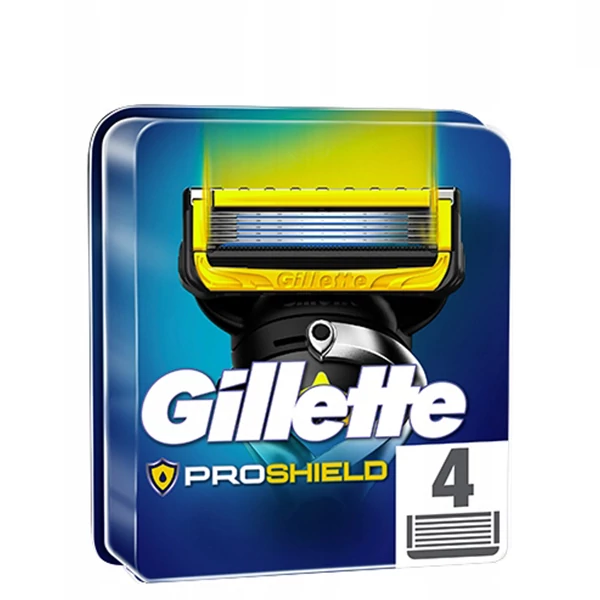 Gillette Fusion Proshield 2021 Змінні касети (леза) 4 шт. ЄС