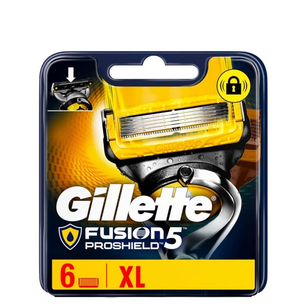 Змінні касети (леза) Gillette Fusion Proshield (6 шт.) ЄС