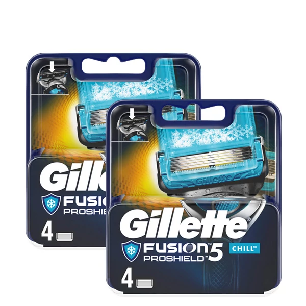 Змінні касети (леза) Gillette Fusion Proshield Chill 8 шт.