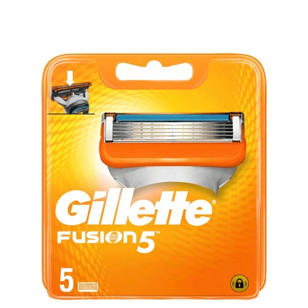 Змінні касети (леза) Gillette Fusion5 5 шт. ЄС