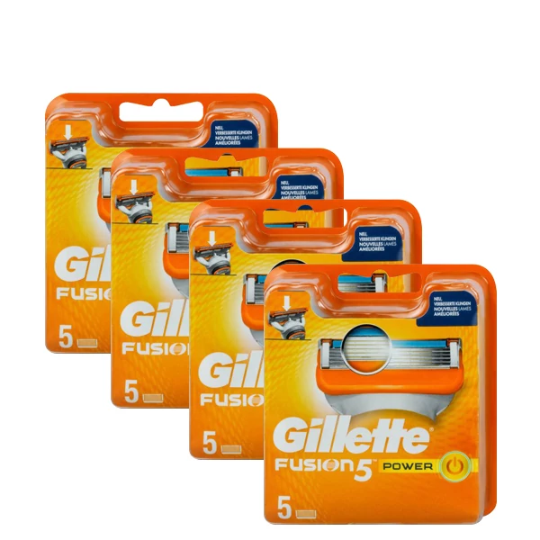 Змінні касети (леза) Gillette Fusion5 Power (20 шт.) ЄС