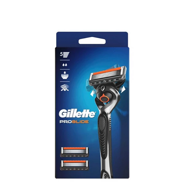 Бритва Gillette Fusion5 Proglide для чоловіків (3 змінні касети)