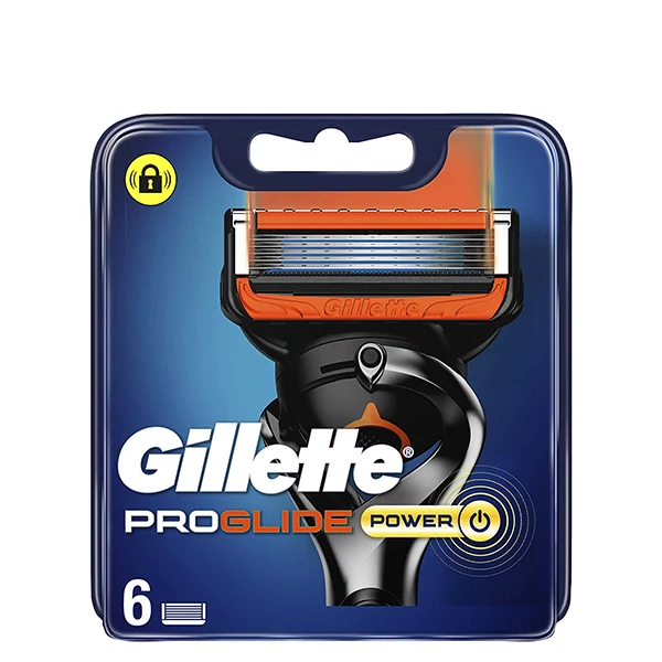 Змінні касети (леза) Gillette Fusion5 Proglide Power 2021 (6 шт.) ЄС