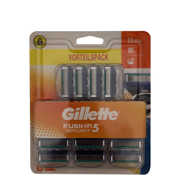 Змінні касети (леза) Gillette Fusion5 Sport 13 шт. ЄС