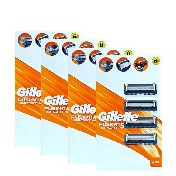 Змінні касети (леза) Gillette Fusion5 Sport NEW (16 шт.)