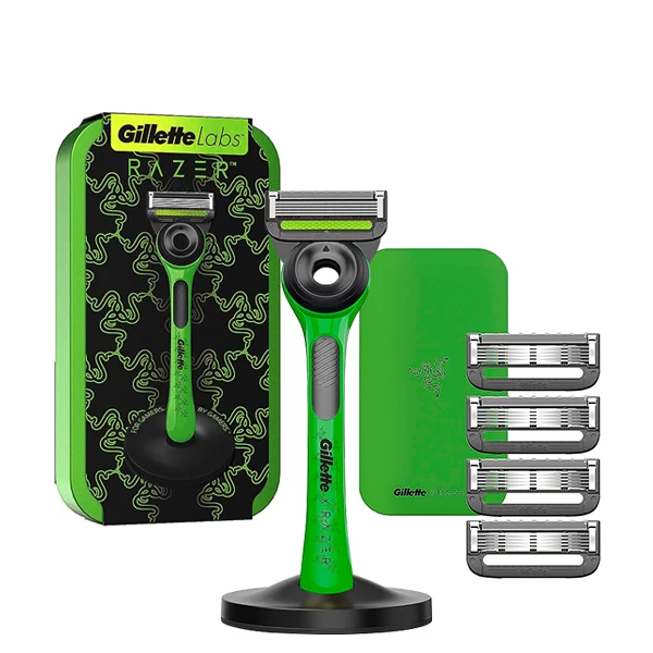 Бритва Gillette Labs Razer Limited Edition (5 змінних касет) + футляр ЄС