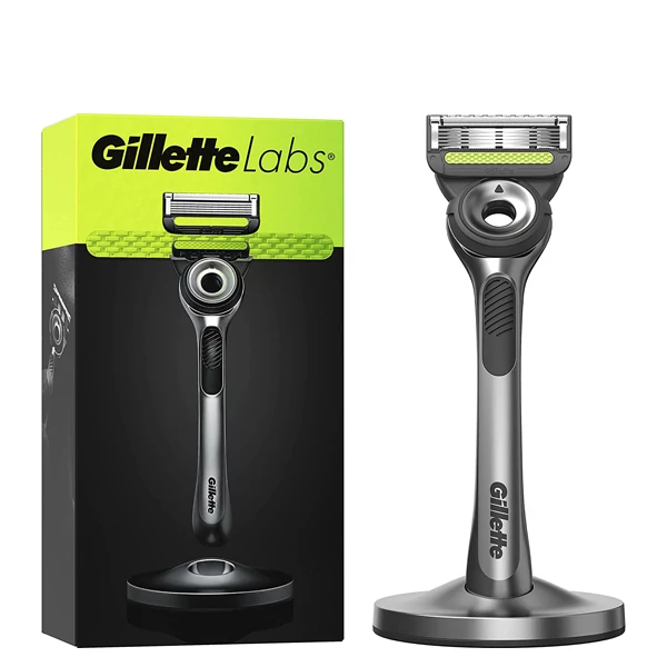 Бритва Gillette Labs with Exfoliating Bar Silver з технологією відлущування ЄС