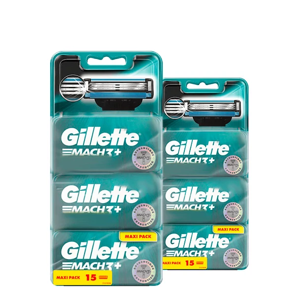 Змінні касети (леза) Gillette Mach3 New (30 шт.) ЄС
