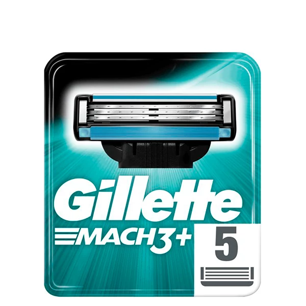 Змінні касети (леза) Gillette Mach3 New (5 шт.)