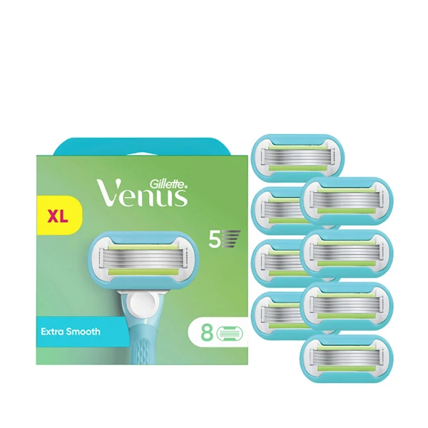 Змінні касети (леза) Gillette Venus 5 Extra Smooth (8 шт.) ЄС