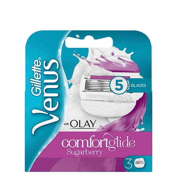 Змінні касети (леза) Gillette Venus Comfortglide Sugarberry 3 шт.