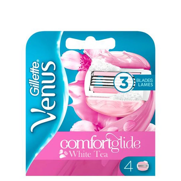 Змінні касети (леза) Gillette Venus Comfortglide White Tea (4 шт.)