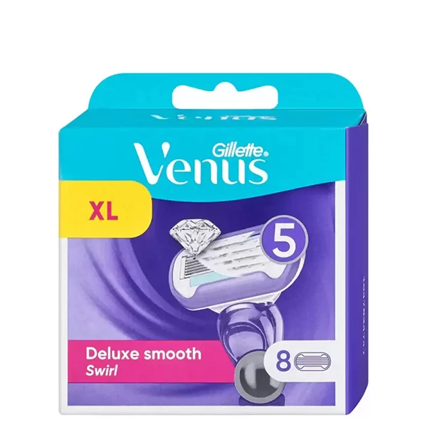 Змінні касети (леза) Gillette Venus Swirl Deluxe Smooth (8 шт.)