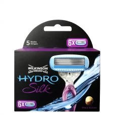 Змінні касети (леза) Wilkinson Hydro Silk (6 шт.)
