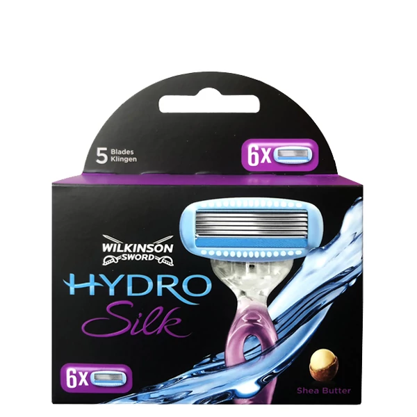 Змінні касети (леза) Wilkinson Hydro Silk (6 шт.)